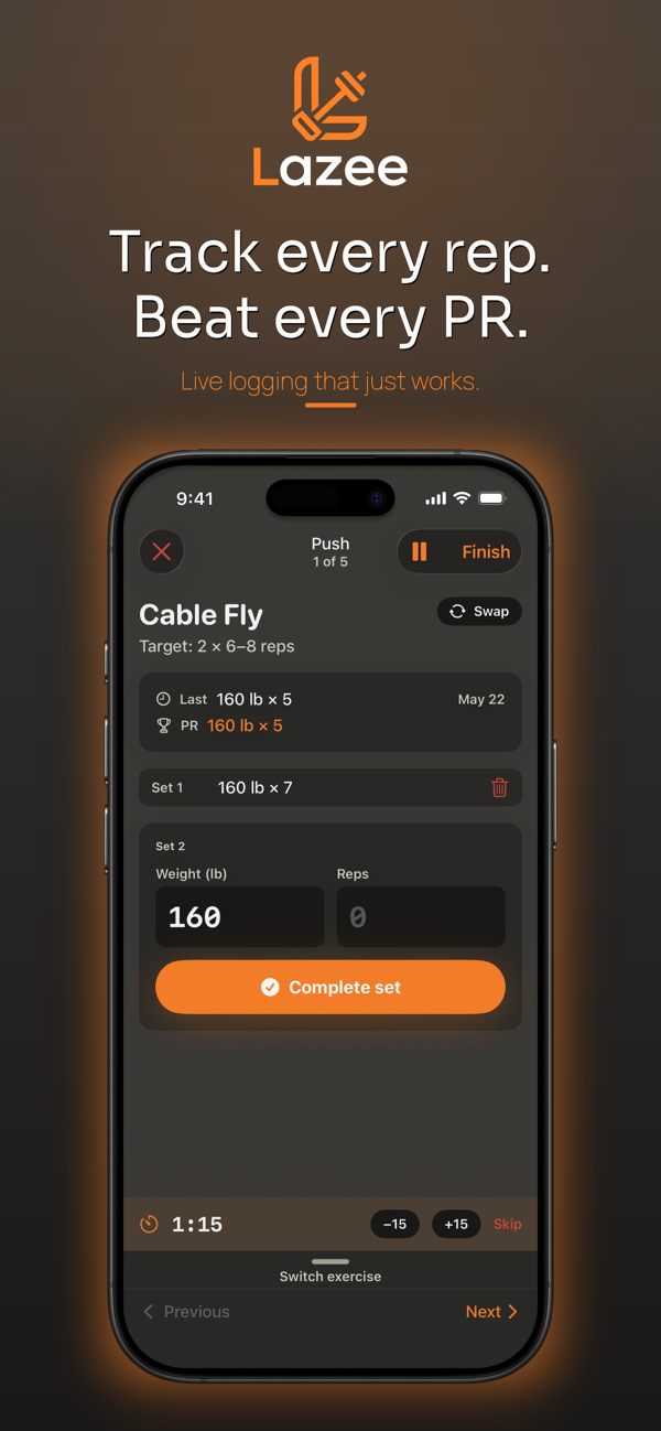 Lazee active workout